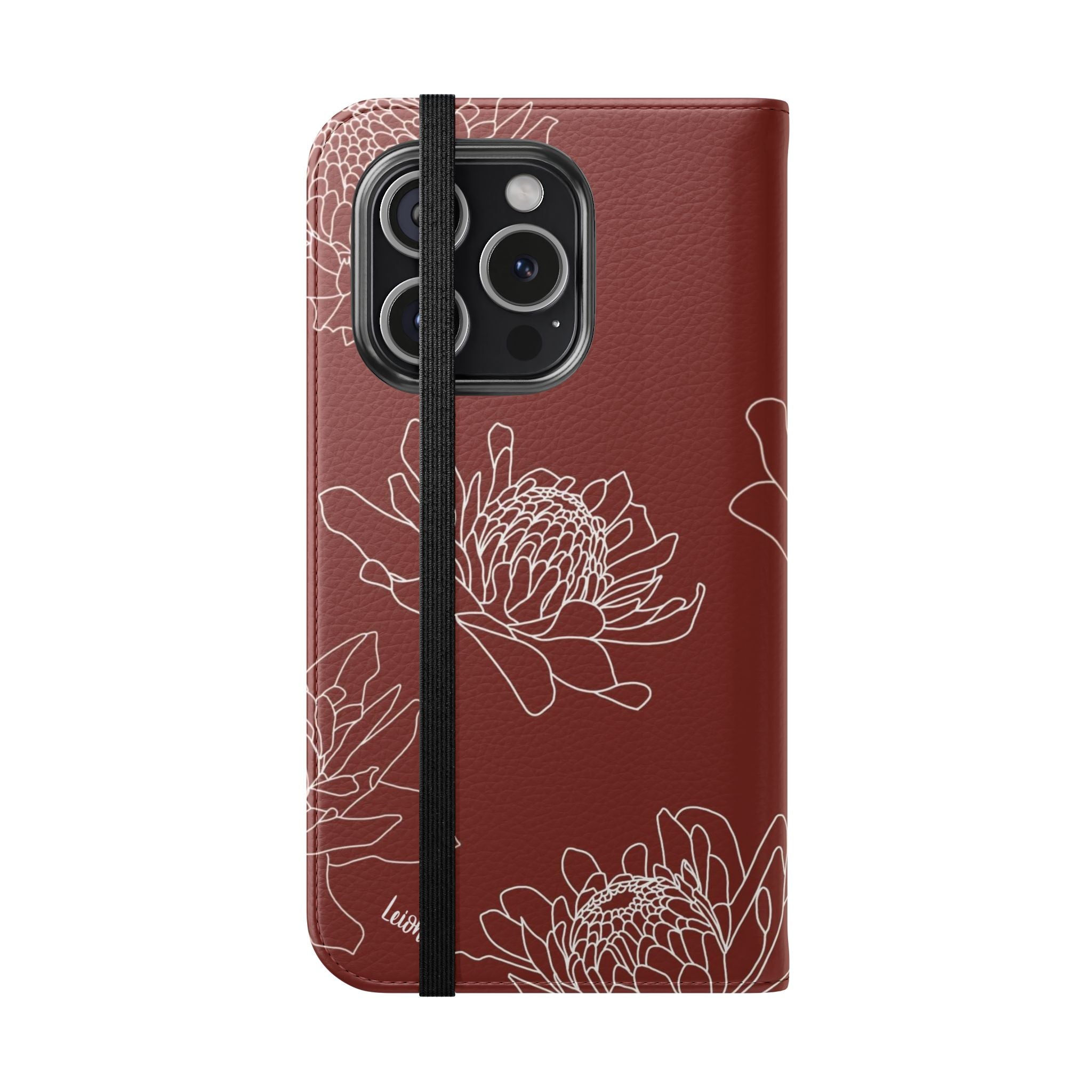 Torch Ginger Folio Case - Elegant & Durable Phone Cover for iPhone & Samsung - Perfect for Travel, Work & Everyday Use