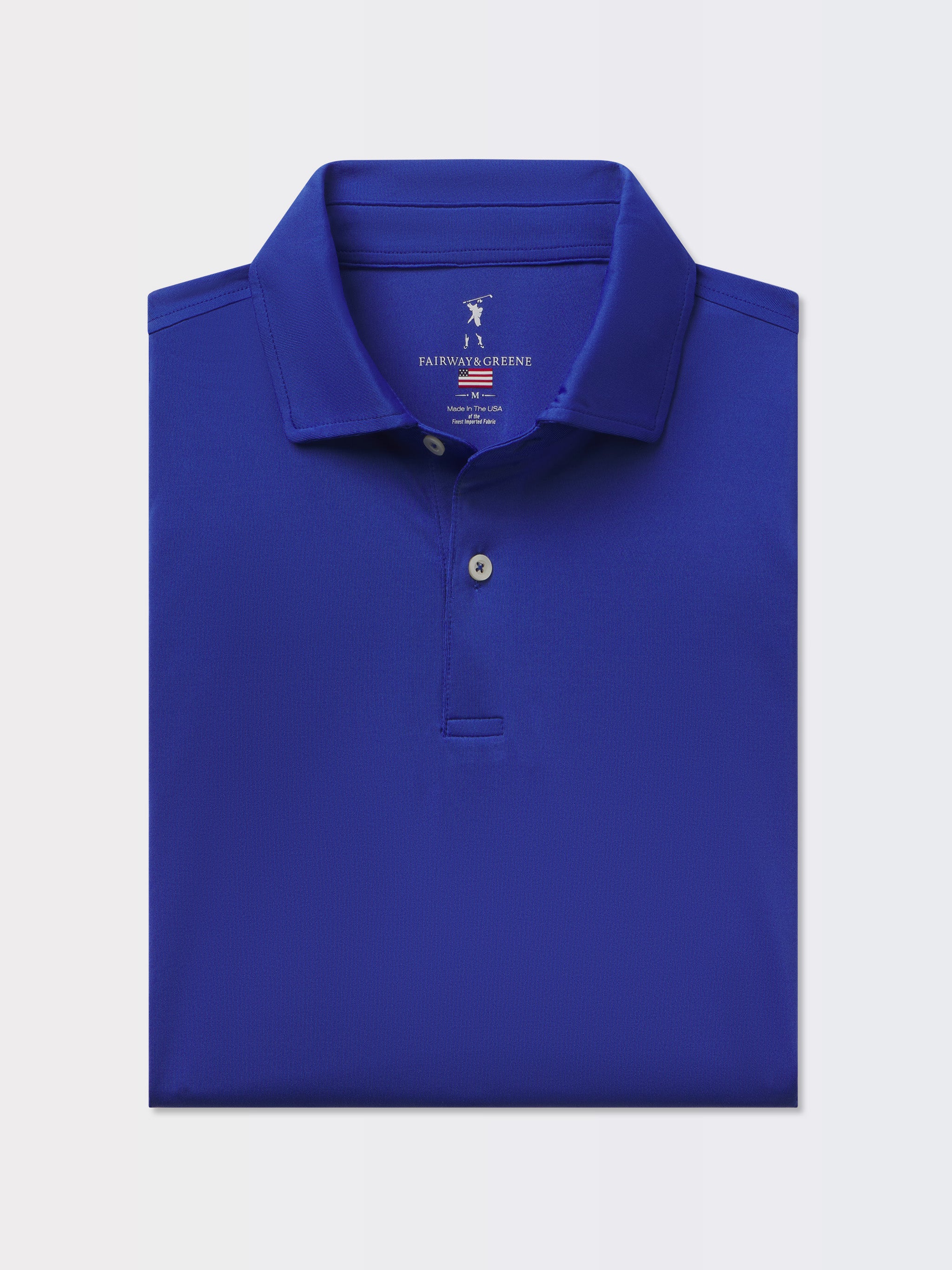 USA Tournament Solid Tech Jersey Polo - Breathable Performance Polo Shirt for Men & Women - Perfect for Golf, Tennis & Casual Wear