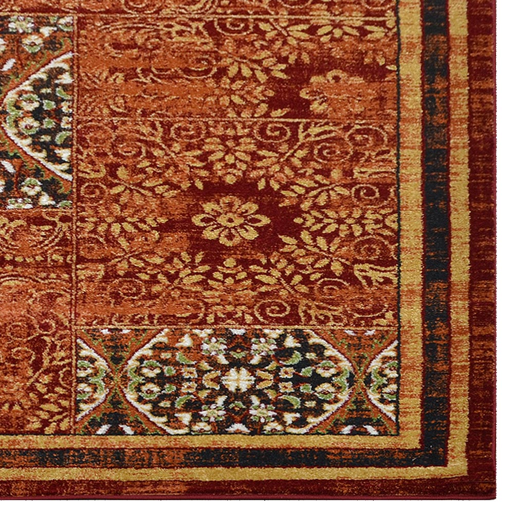 Dynaroma Machine Woven Rug - Soft & Durable Area Rug for Living Room, Bedroom, Dining Room - Non-Slip & Stain Resistant - Perfect for Home Decor & High Traffic Areas