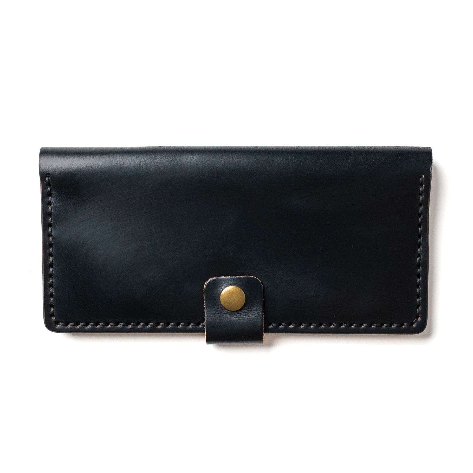 Genuine Leather Checkbook Wallet for Men & Women - Slim RFID Blocking Bifold Wallet with Checkbook Holder - Perfect for Business, Travel, and Everyday Use