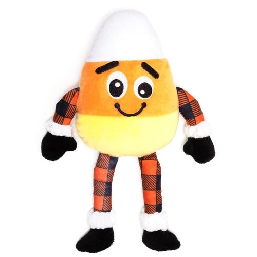 Buffalo Candy Corn Plush Toy - Soft Stuffed Animal for Kids, Halloween Decor, Gift for Candy Corn Lovers - Perfect for Cuddling, Room Decor, and Party Favors