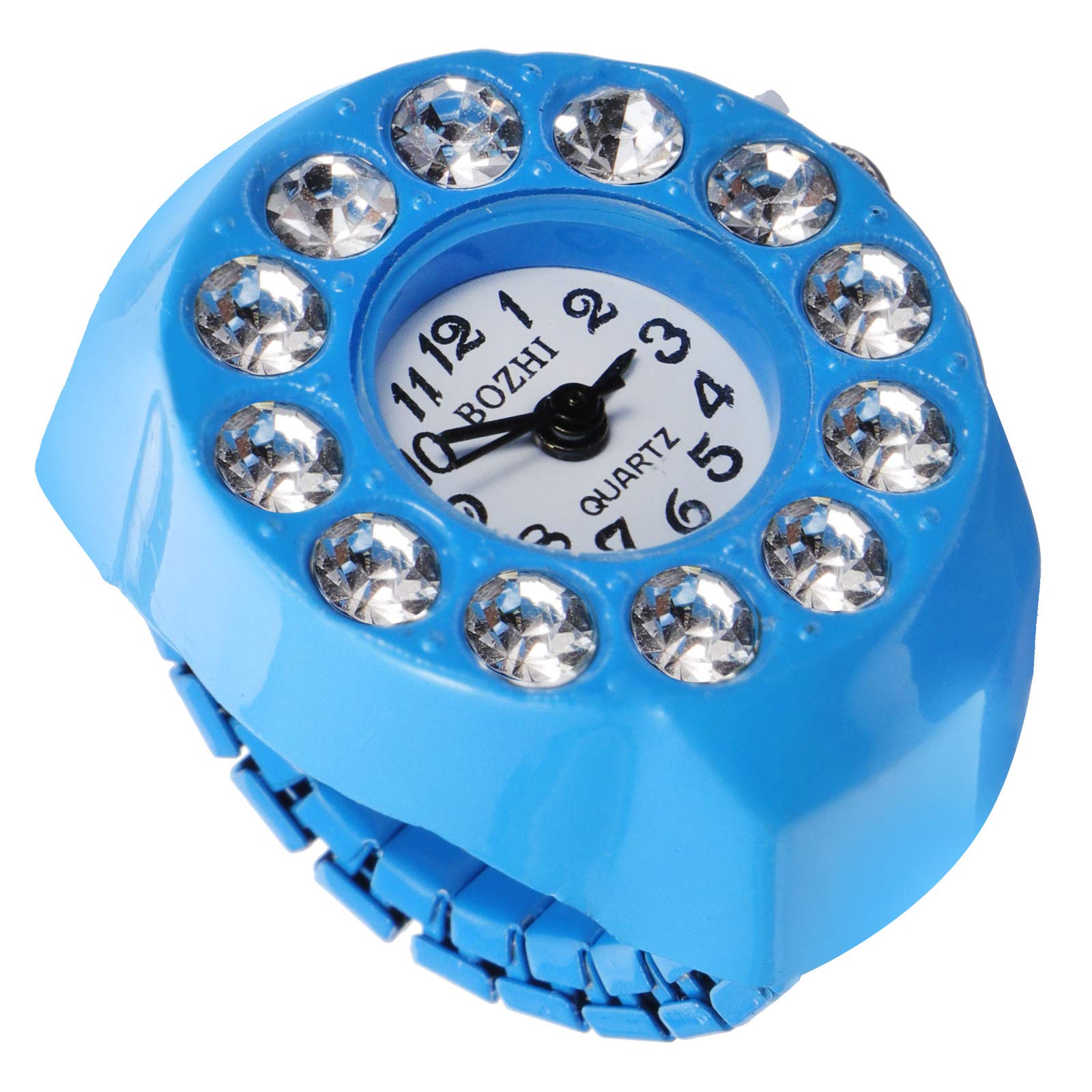 1Pc Creative Finger Watch - Stylish Ring Watch for Kids, Unique Fashion Gift for Children - Perfect for Birthdays, Parties, and Fun Accessories