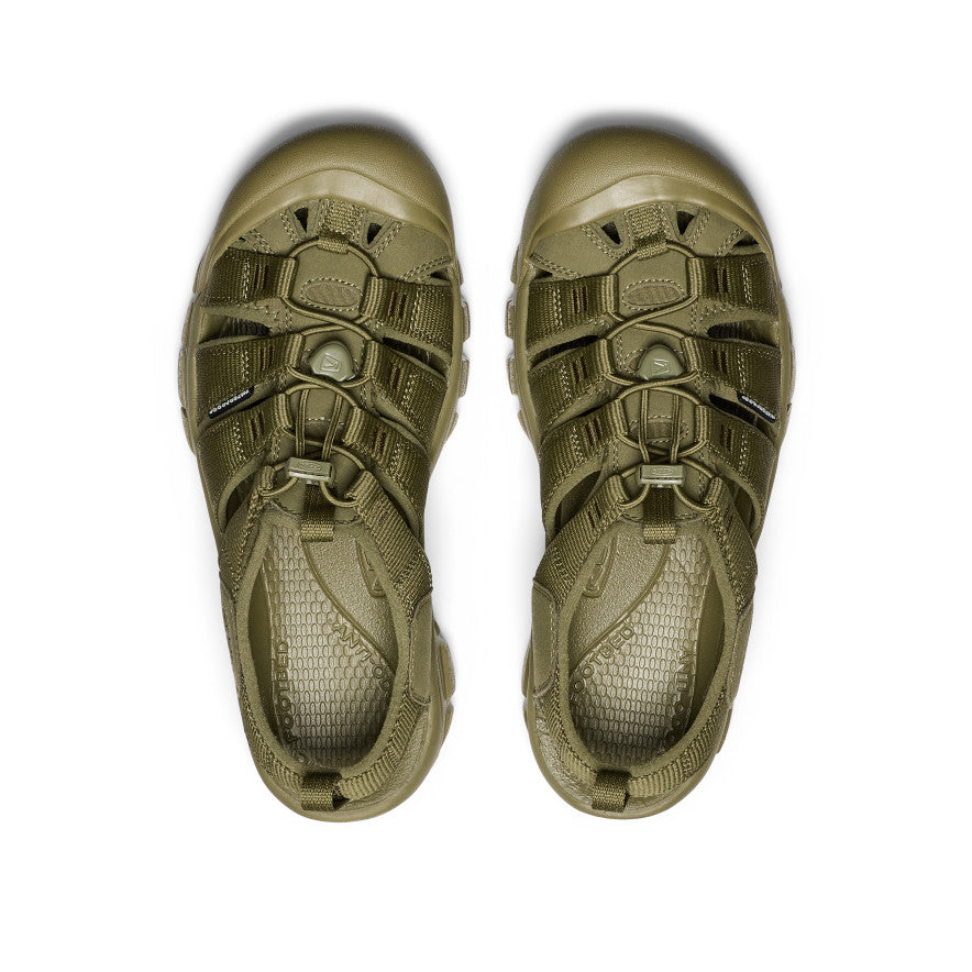 Men's Newport H2 Sandal - Comfortable Waterproof Hiking Sandals for Outdoor Adventures | Monochrome/Olive Drab | Perfect for Beach, Camping & Travel