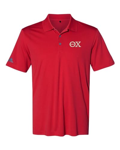 Red W/White Letters