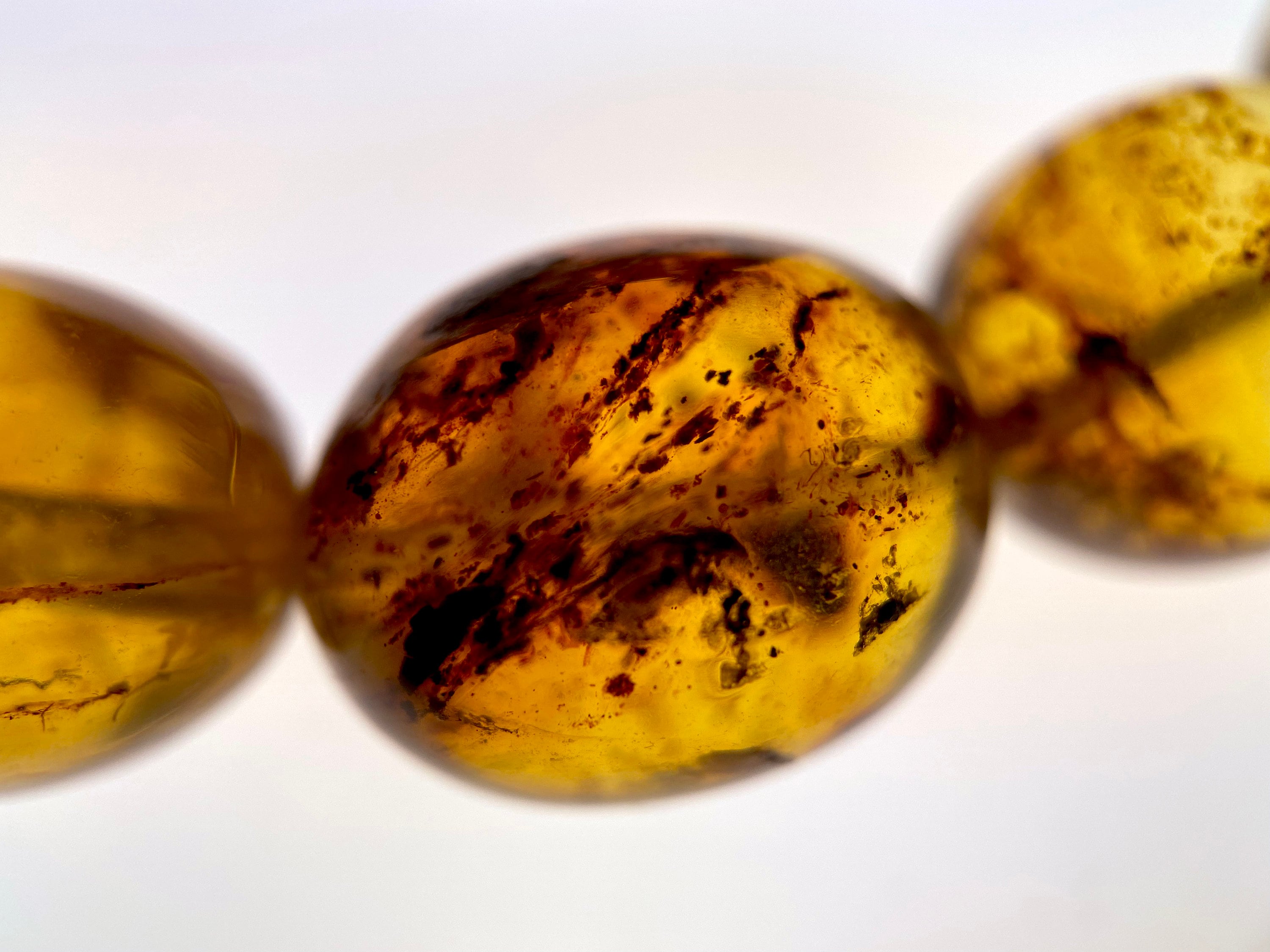 Mexican Amber Crystal Beaded Bracelet - Handmade Healing Jewelry with Natural Stones for Women | Spiritual Wellness, Meditation & Energy Balancing Accessory
