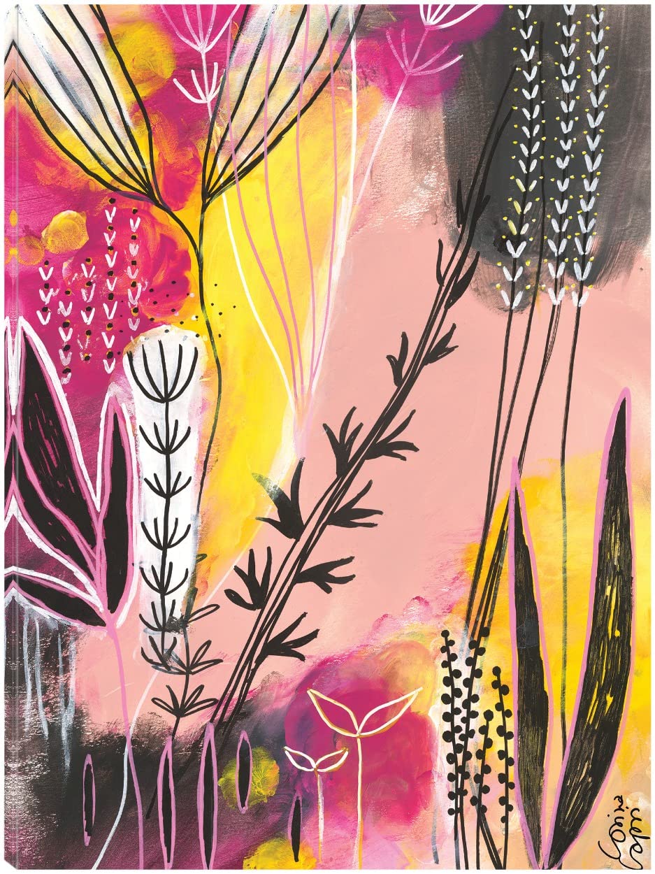 Spring in Pink Fine Art Canvas Wall Decor by Corina Capri - 24x32 Inch Ready to Hang Painting for Living Room, Bedroom, Office - Elegant Floral Artwork Perfect for Home Decor & Gift Giving