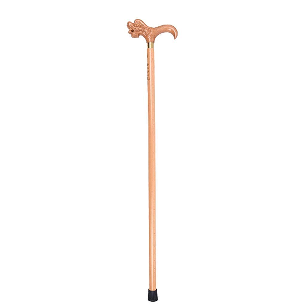 Premium Wooden Walking Cane for Seniors - Adjustable Folding Cane with Non-Slip Rubber Tip, Ergonomic Handle for Rollator Support, Hiking & Outdoor Activities (Natural Wood Color) - Ideal for Elderly Mobility, Travel & Daily Use