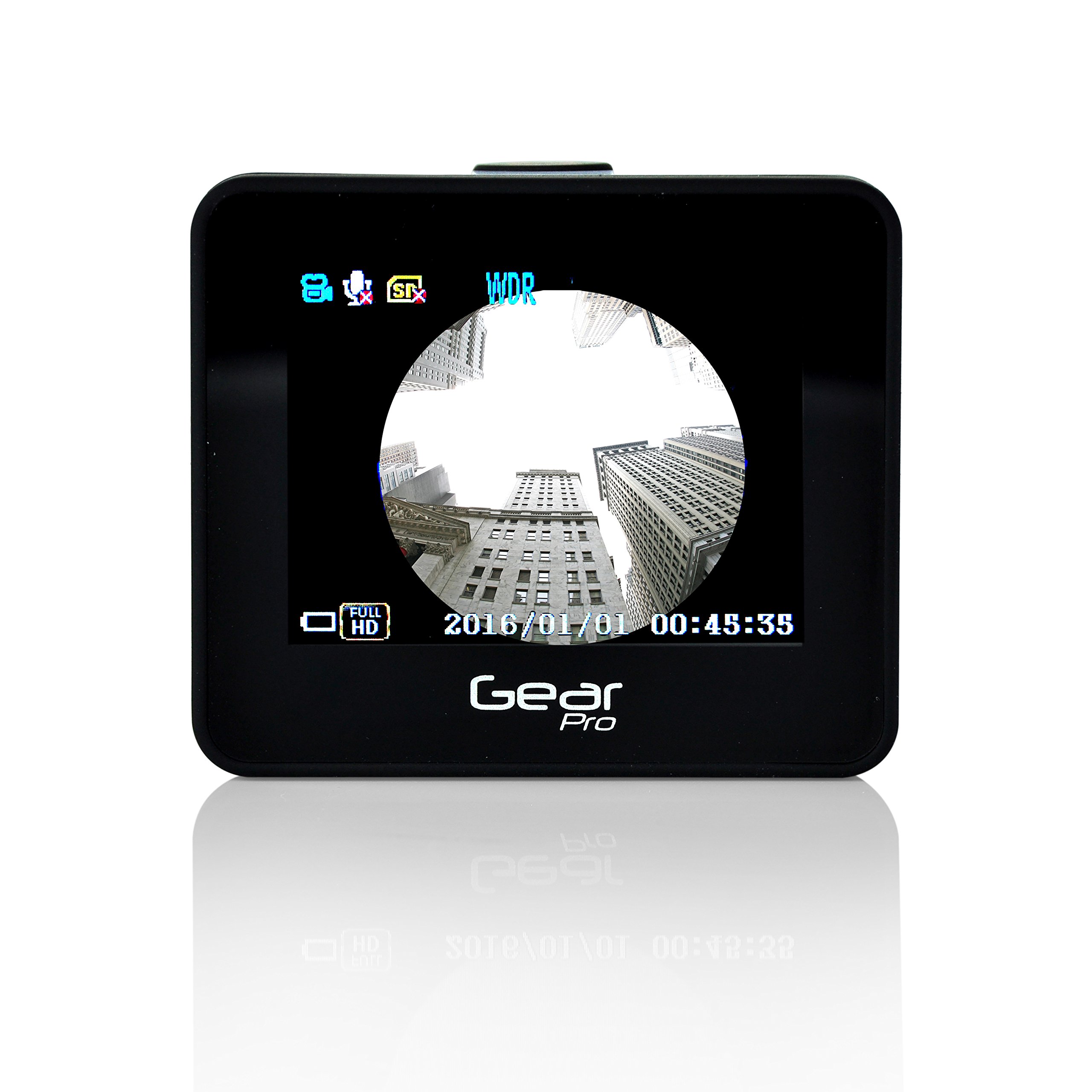 GearPro GDV835BL Personal Digital Camera - 4K HD Video, 20MP Photos, Compact & Lightweight for Travel, Vlogging, and Everyday Photography (Black)