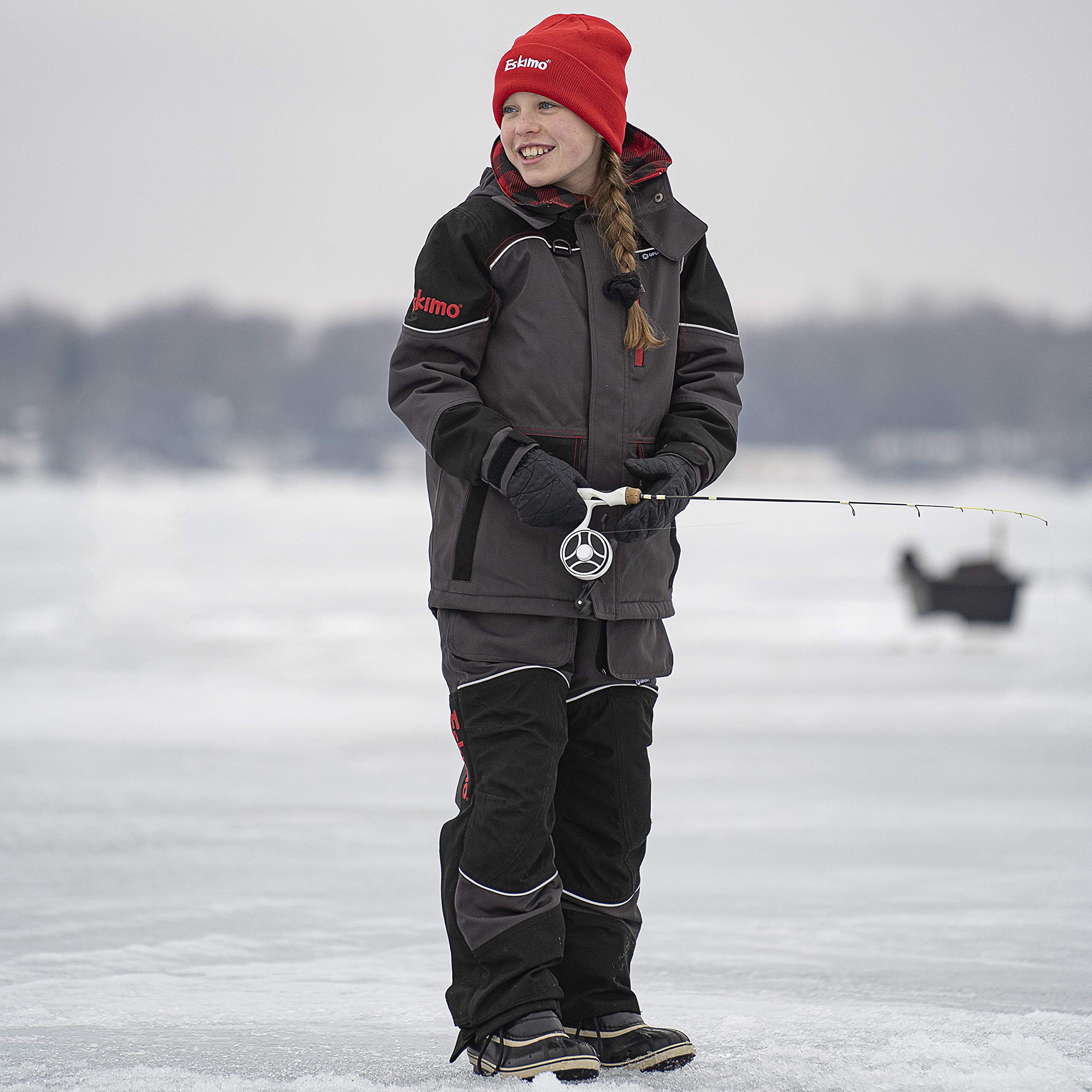 Eskimo Youth Keeper Bibs - Waterproof Snow Pants for Kids - Perfect for Winter Sports, Sledding & Outdoor Adventures