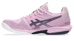 Asics Women's Solution Speed FF 3 Tennis Shoes - Lightweight & Breathable Court Sneakers for Women (Ube/Indigo Fog) | Perfect for Competitive Matches & Training Sessions