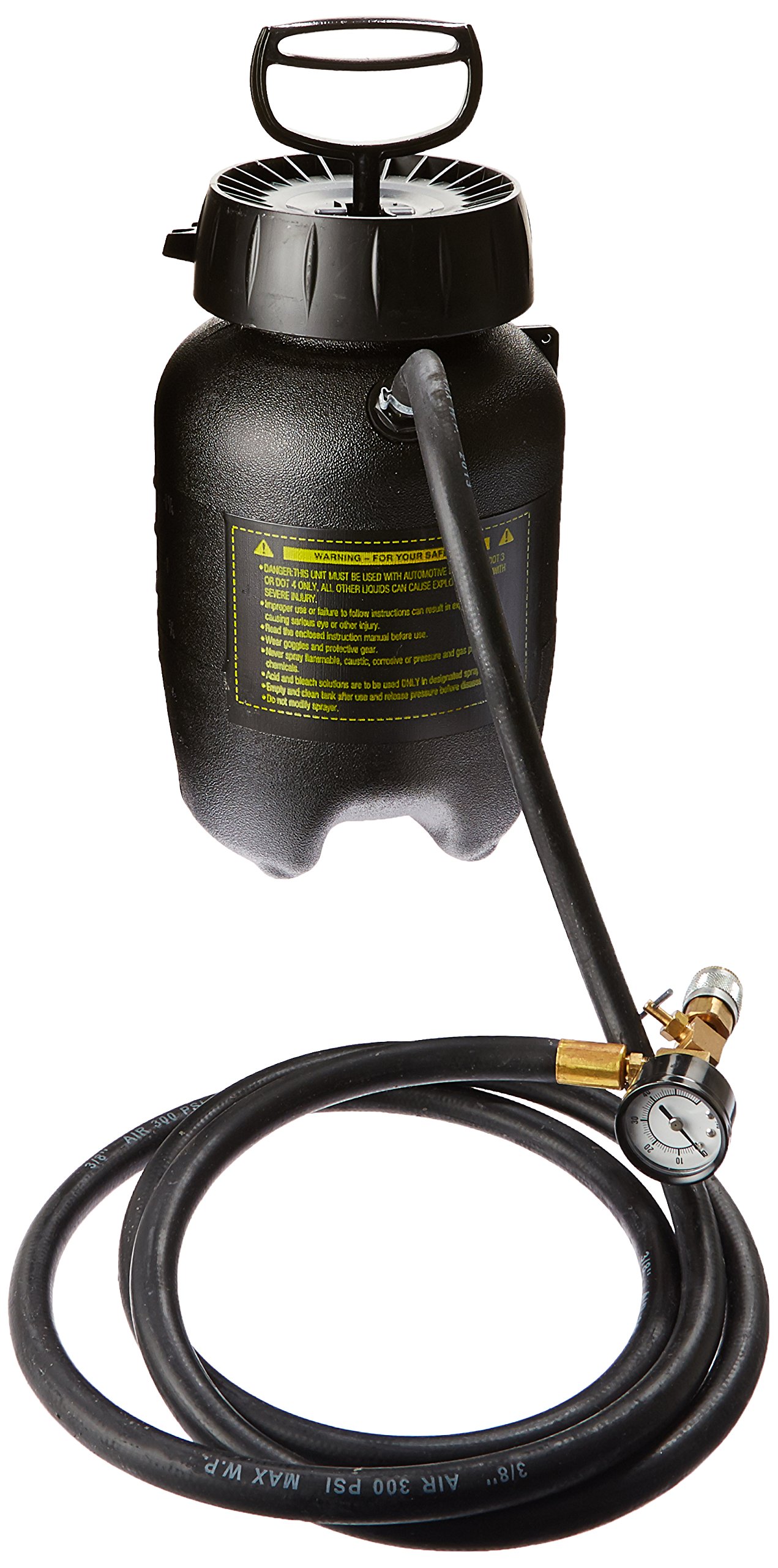 ATD Tools 5125 Professional Brake Bleeder Kit - Vacuum Brake Fluid Bleeding System for Cars, Trucks & Motorcycles - Essential for DIY Auto Repair & Maintenance