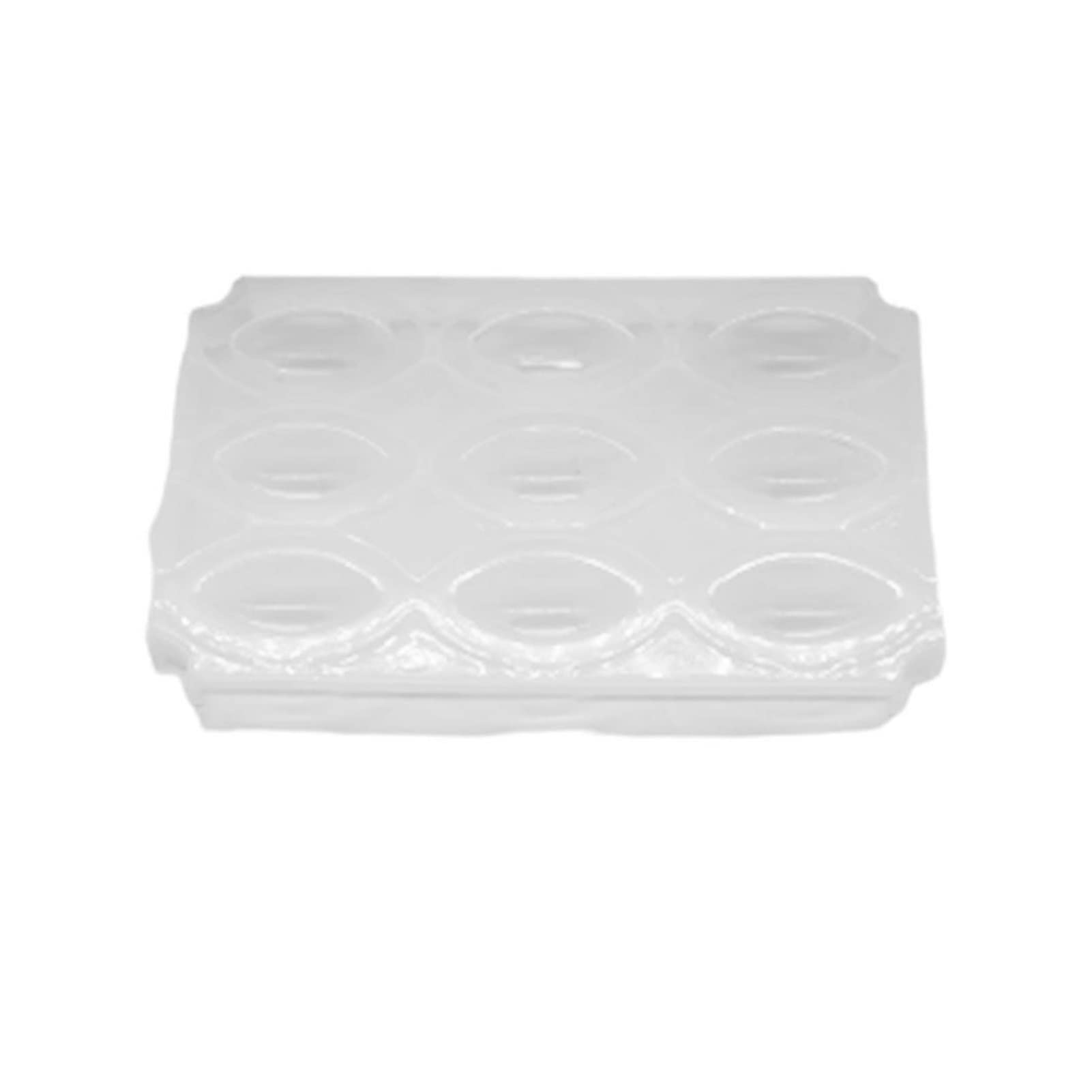 Premium 12-Grid Meatball Maker & Pie Press - Manual Meatloaf Mold, Minced Meat Processor for Baking, Cakes & Desserts - Durable Kitchen Tool for Home Cooking (White) - Perfect for Meal Prep, Party Snacks & Family Dinners