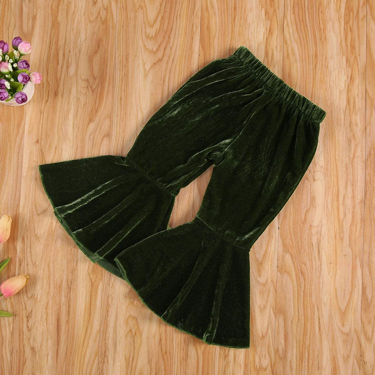 Toddler Bell Bottom Pants for Baby Girls - Soft Ruffle Leggings & Flare Trousers | Playtime, Dress-Up & Special Occasion Outfits
