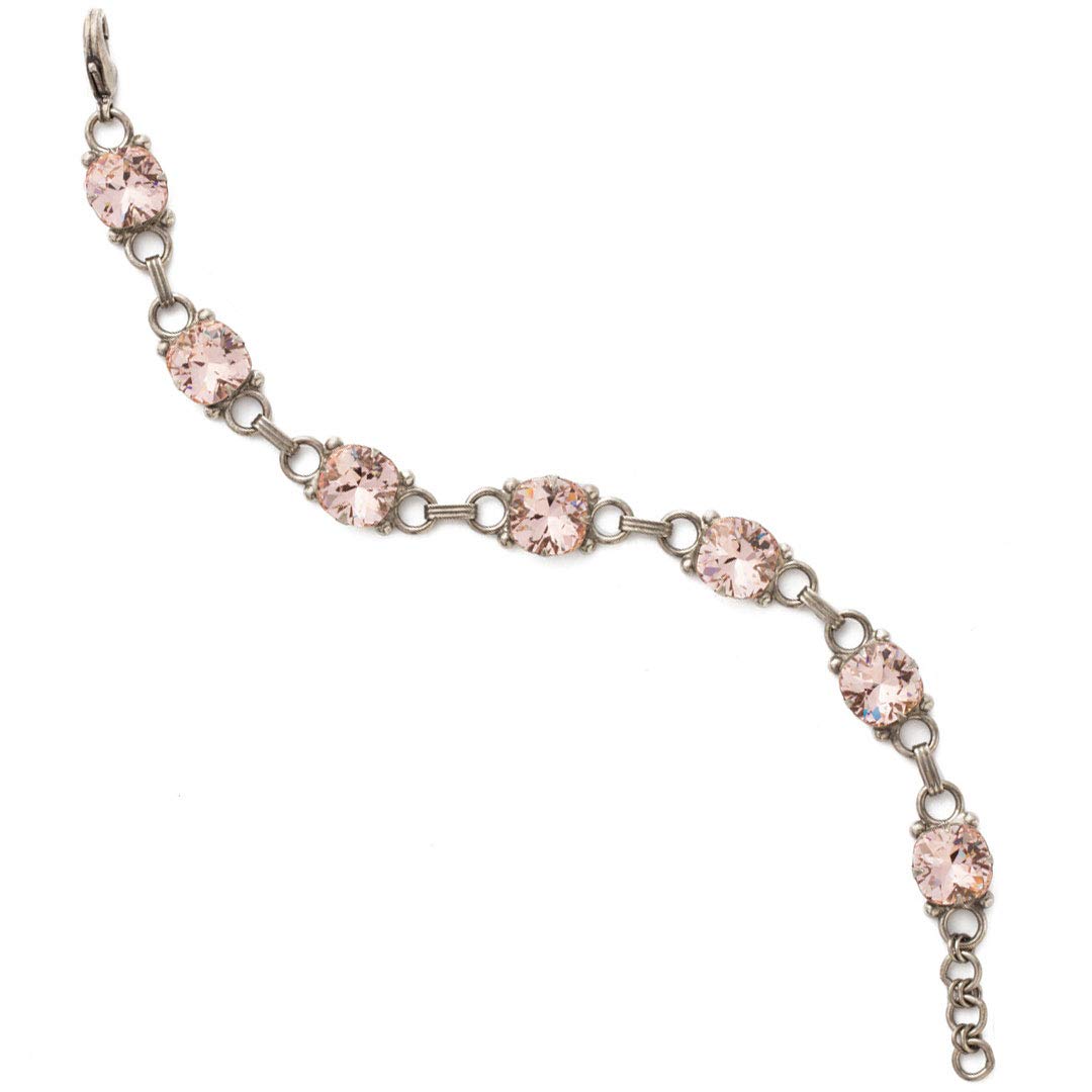Sorrelli Essentials Eyelet Line Bracelet for Women - Elegant Gold-Tone Adjustable Bangle - Perfect for Everyday Wear, Office & Special Occasions