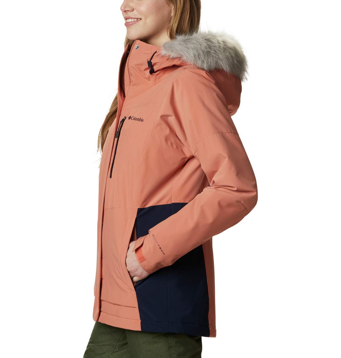 Columbia Women's Ava Alpine Insulated Jacket - Waterproof Winter Coat for Hiking, Skiing & Outdoor Activities | Warm Puffer Jacket with Omni-Heat Thermal Reflective Technology