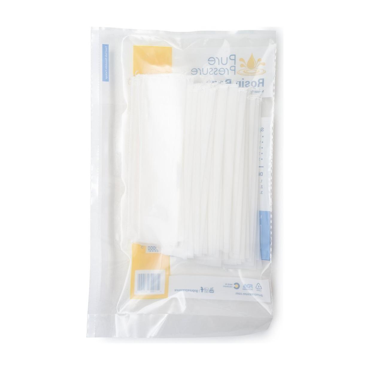 25 Micron Rosin Press Filter Bags for PurePressure - Premium Quality Essential Oil Extraction - Perfect for DIY Rosin Pressing at Home or Commercial Use
