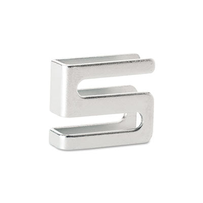Alera® Metal Wire Shelving S Hooks - Silver (4 Pack) - Heavy Duty Storage Hooks for Kitchen, Garage, Closet & Office Organization