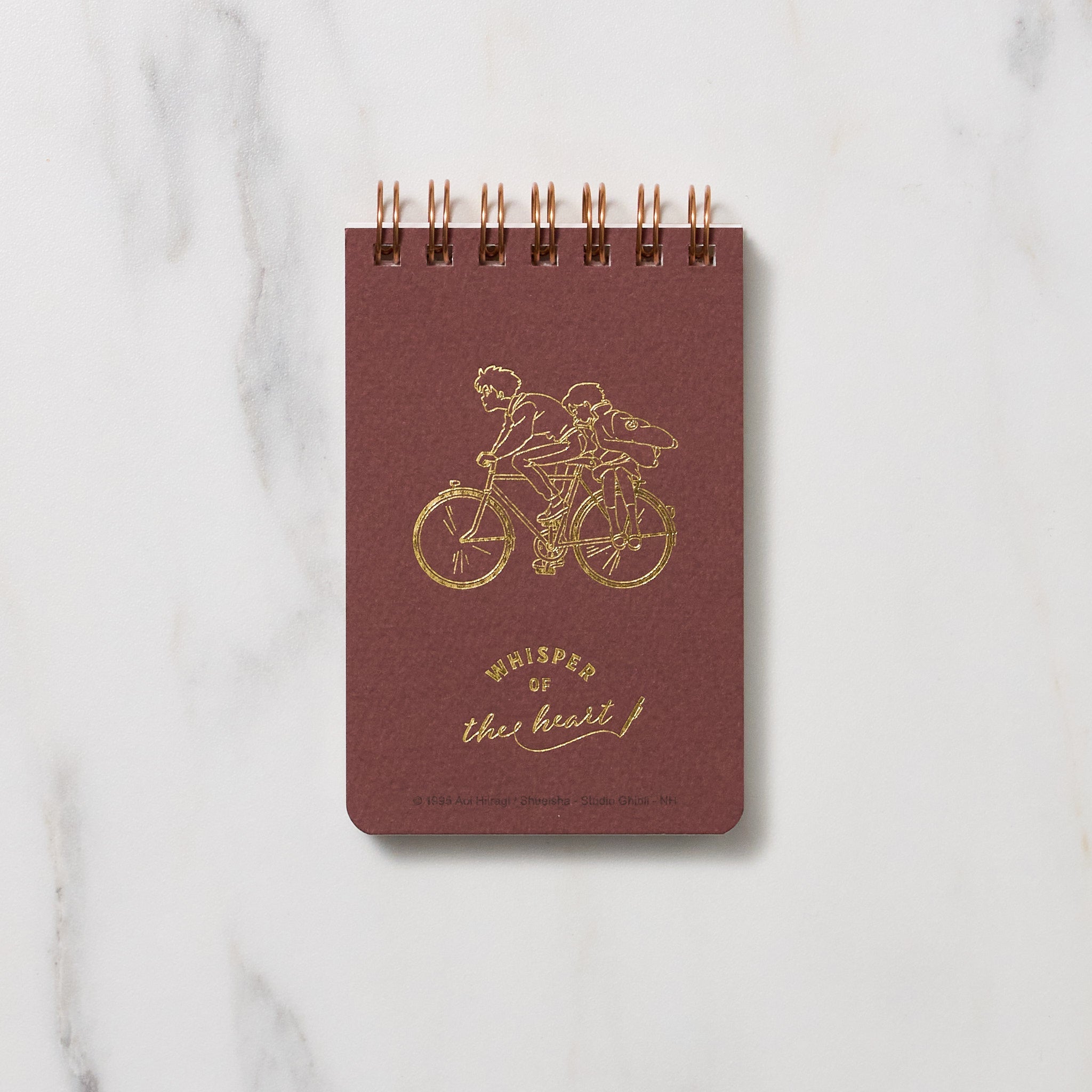 Studio Ghibli Foil Mini Ring Notebook - Spirited Away, My Neighbor Totoro, Howl's Moving Castle Anime Collection - Kawaii Japanese Stationery for School, Office & Travel Note Taking