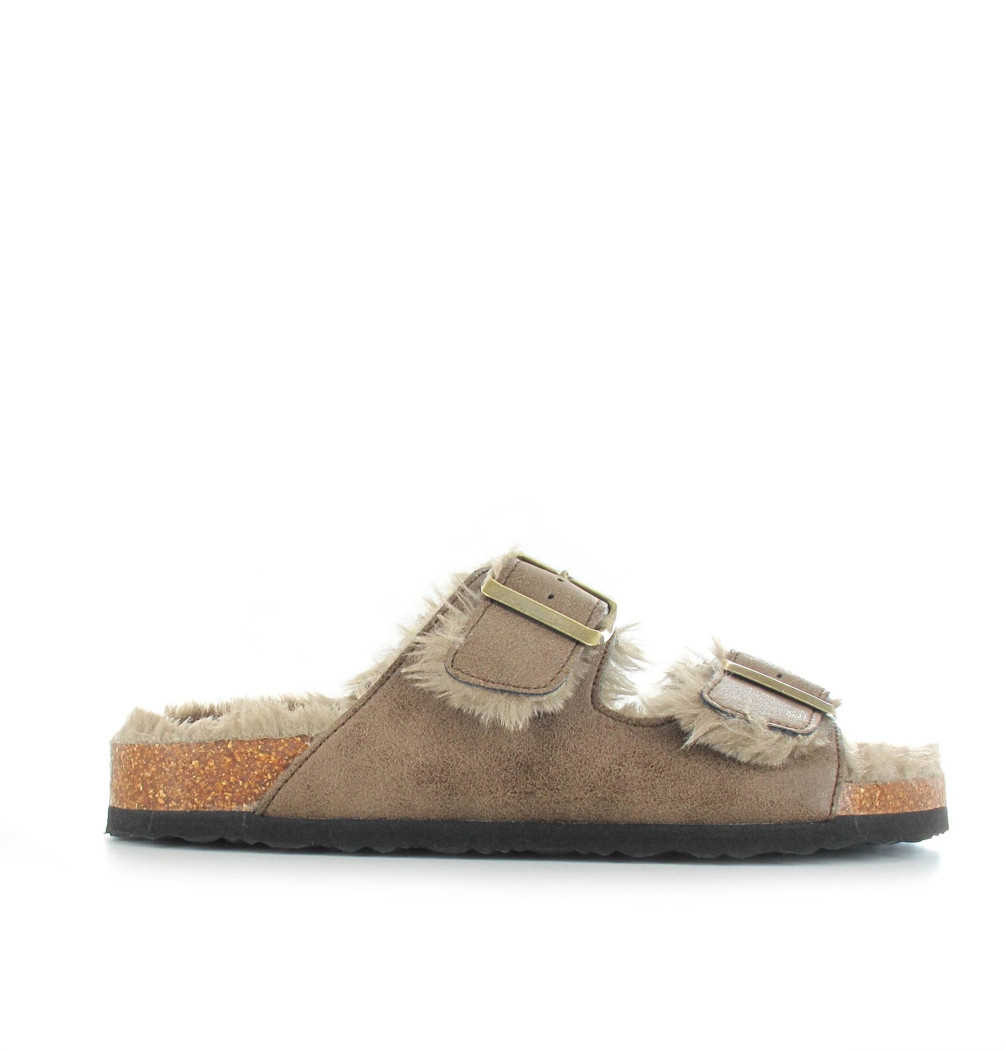 Kathy Sliders Brown - Comfortable & Stylish Women's Slip-On Shoes for Casual Wear, Work & Travel