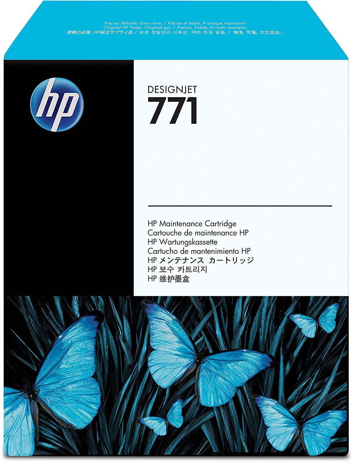 HP 771 Designjet Maintenance Cartridge - Compatible with HP DesignJet T520/T120/T730/T830 Printers | High-Quality Ink Replacement for Large Format Printing | Perfect for Architectural Drawings, Engineering Plans & CAD Designs
