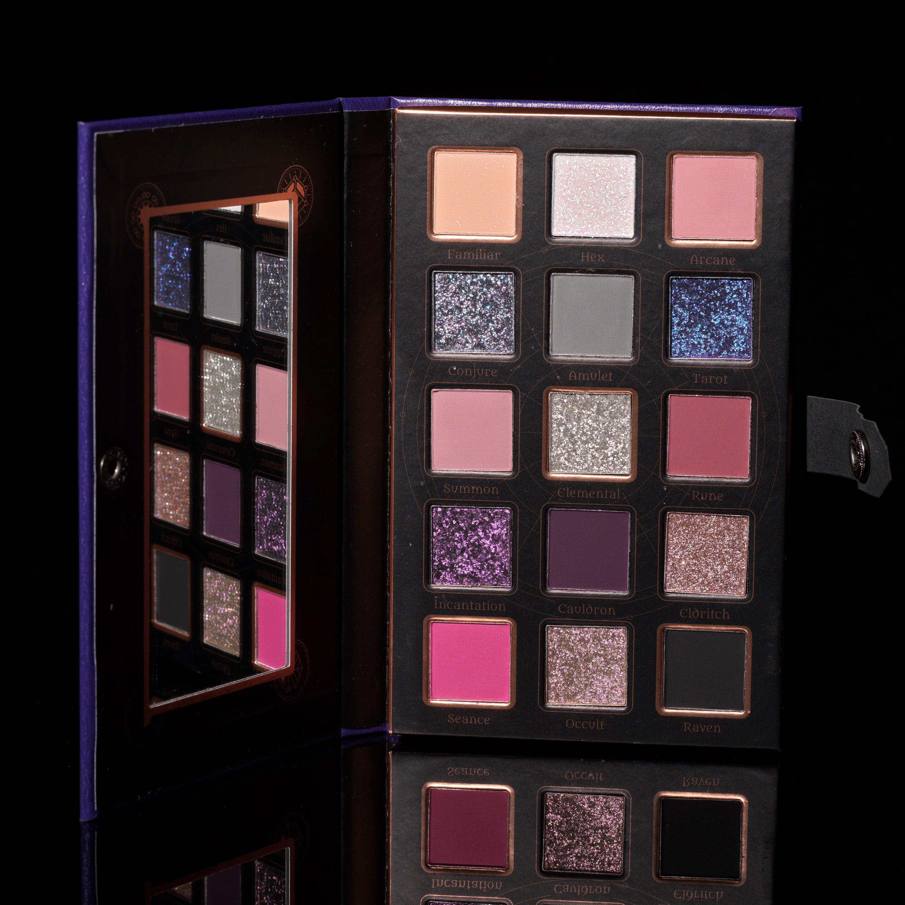Spellcraft Eyeshadow Palette - 12 Highly Pigmented Matte & Shimmer Shades | Vegan & Cruelty-Free Makeup for Professional & Everyday Looks | Perfect for Parties, Weddings & Date Nights
