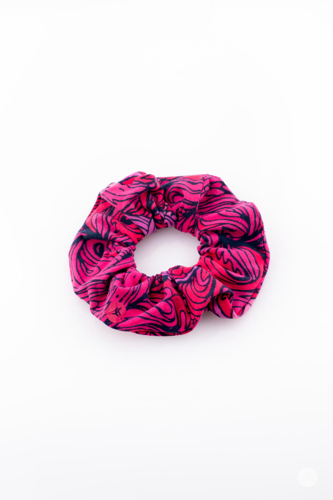 Vibrant Sorbet Sunset Scrunchie Hair Tie - Soft & Stretchy Hair Accessories for Women & Girls - Perfect for Workouts, Yoga, and Everyday Style
