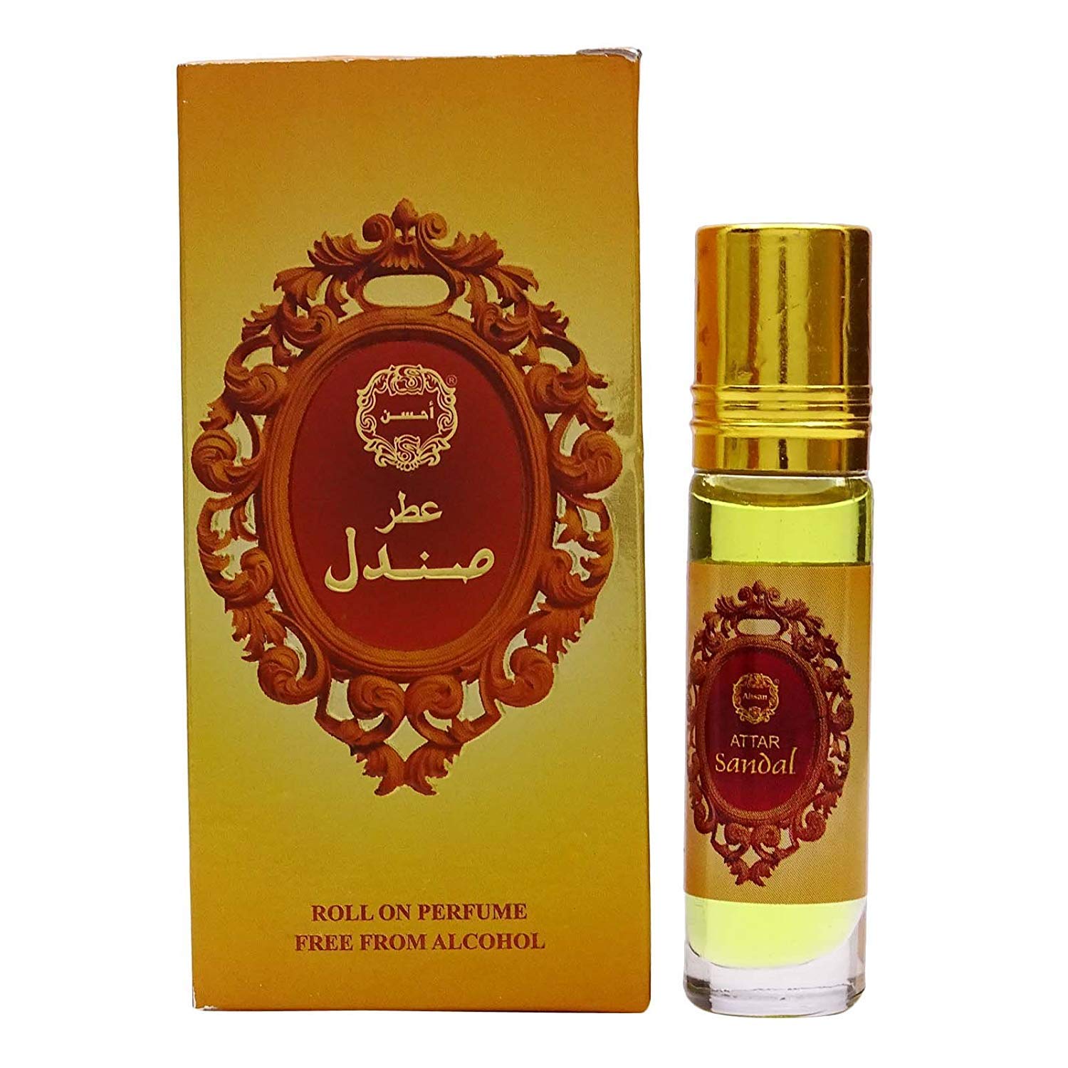 100% Pure & Natural Attar Roll On Perfume Oil - 8ml Long Lasting Fragrance for Women & Men | Perfect for Daily Wear, Special Occasions & Gift Giving