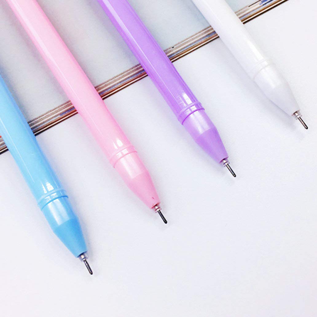 Colorful Narwhal & Whale Gel Ink Pens - Cute Kawaii Animal Ballpoint Pens with Black Ink for School, Office & Party Supplies (8PCS Set) - Perfect for Note Taking, Gift Giving & Creative Writing