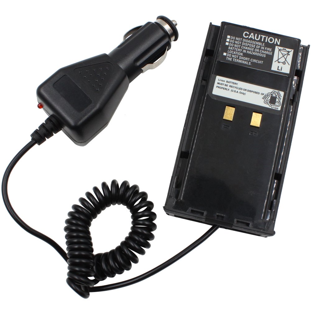 Kenwood KNB17 Battery Eliminator Car Charger for Two-Way Radios TK280 TK380 TK480 TK481 TK290 TK385 - Stay Connected On The Road for Truckers, Security & Outdoor Adventures