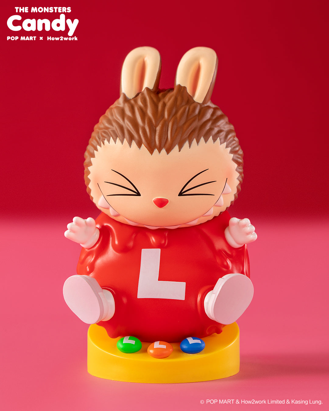 POP MART The Monsters Candy Series Blind Box Collectible Figures - Cute Vinyl Toys for Display, Gifts & Anime Collections | Perfect for Home Decor, Office Desk & Party Favors