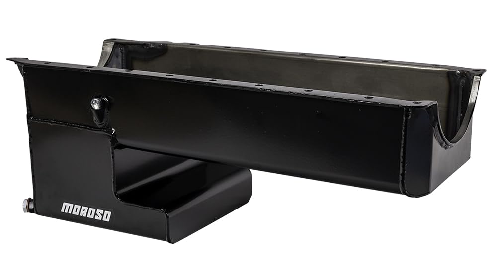 Moroso 20433 Fabricated Oil Pan for Chevy Big-Block Generation V/VI Engines - High Performance Replacement Part for Racing & Street Use