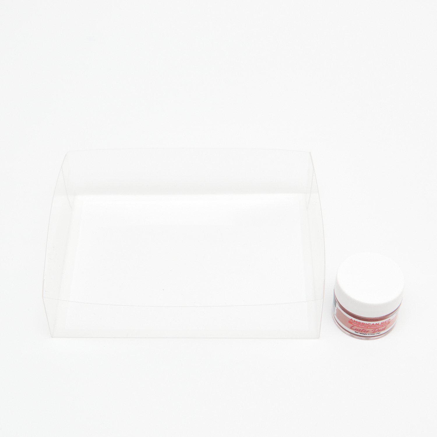 12-Pack Clear Plastic Gift Boxes for Jewelry, Candles & Party Favors - Perfect for Wedding, Birthday & Holiday Packaging