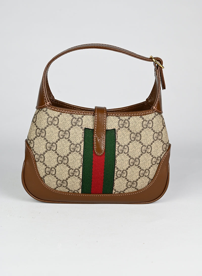 Gucci Jackie Mini Shoulder Bag in Beige - Stylish & Compact for Everyday Use, Work, and Travel