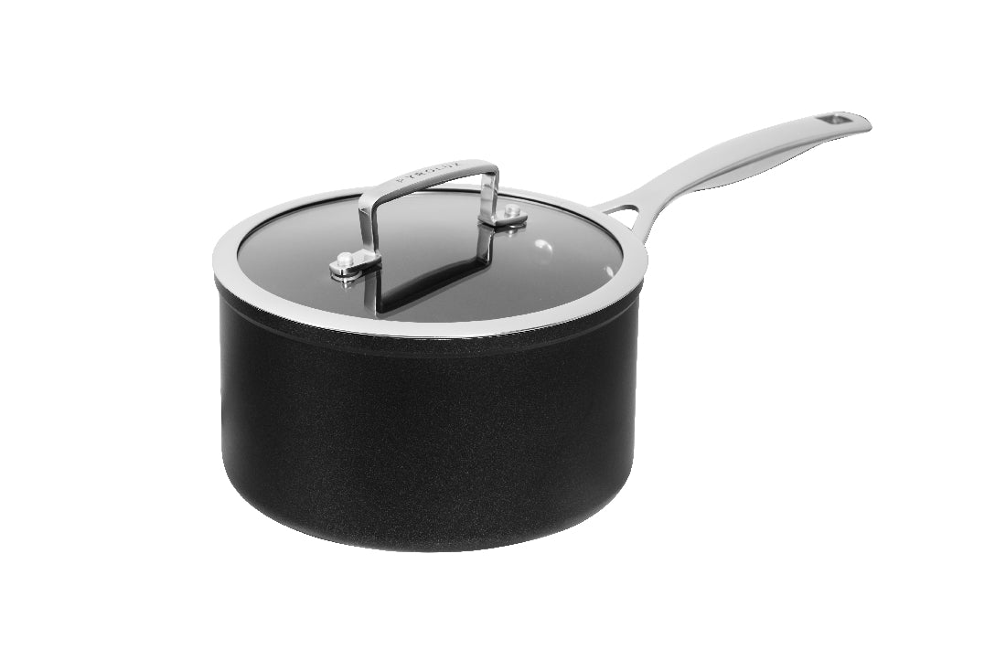 Pyrolux Ignite 20cm Non-Stick Saucepan with Lid - Premium Induction Compatible Cookware for Sauteing, Boiling & Simmering - Perfect for Home Kitchen & Professional Use