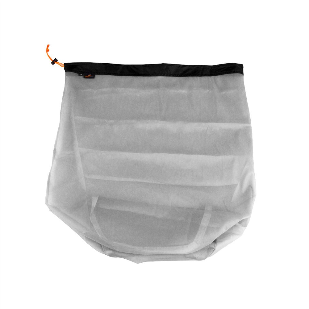 Ultralight Mesh Drawstring Storage Bags for Camping & Hiking - 5 Pack Breathable Visibility Pouches for Gear Organization (Perfect for Backpacking, Travel, and Outdoor Adventures)