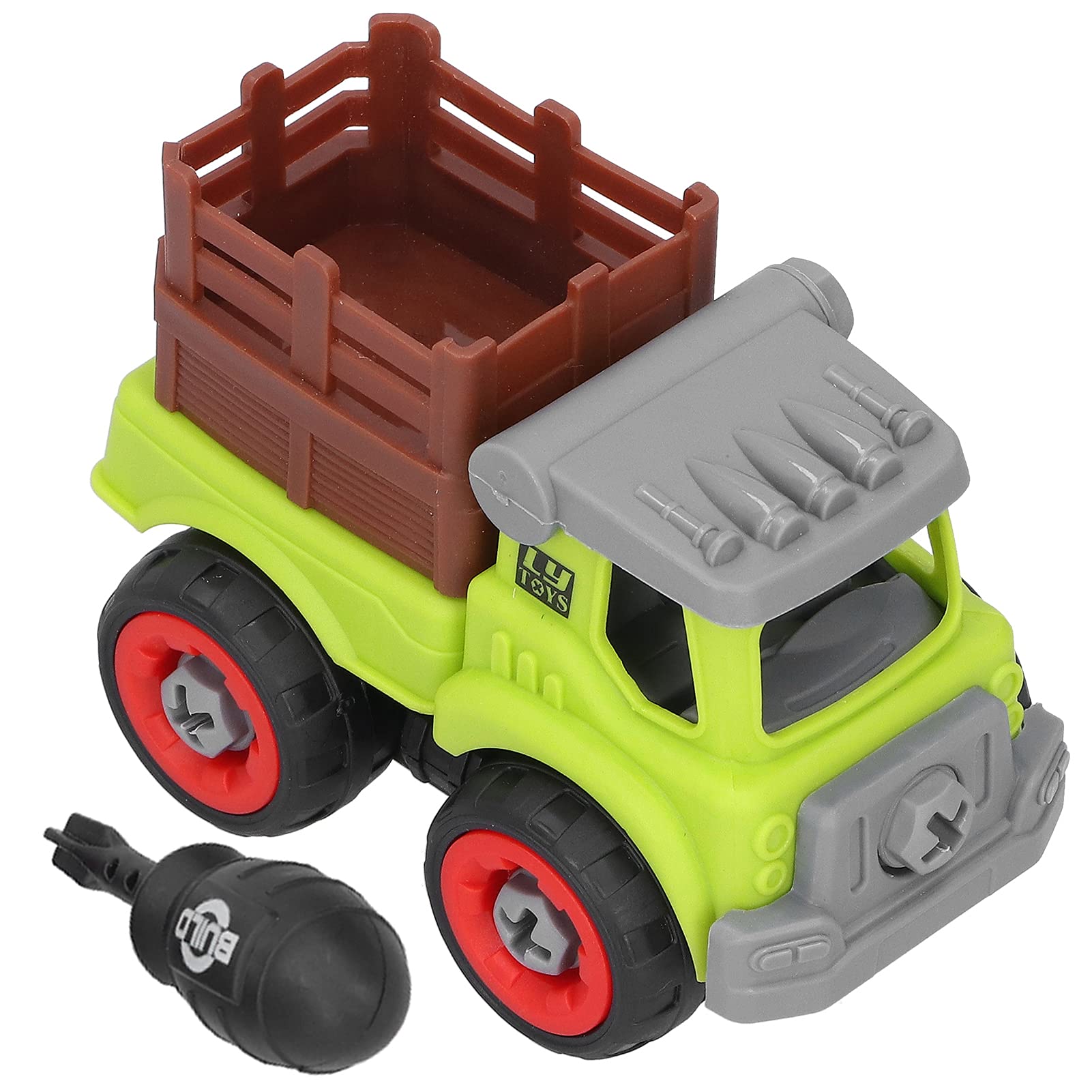 Shanrya Kids Disassembly Car Toy Set - Complete Vehicle Model with Accessories to Enhance Fine Motor Skills | Perfect Birthday Gift for Boys & Girls | Great for Pretend Play, STEM Learning and Transportation-Themed Activities