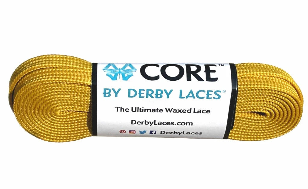 Derby Laces for Roller Skates - 108 Inch Core Skate Laces | Perfect for Roller Derby, Artistic Skating & Rink Sports