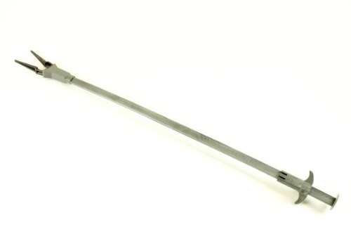 Multi-Purpose Fish Tank Tweezers for Freshwater & Saltwater Aquariums - 24 Inch Long Stainless Steel Aquarium Tongs for Spot Feeding Fish, Coral Placement & Tank Maintenance - Perfect for Reef Tanks, Planted Aquariums & Marine Habitats