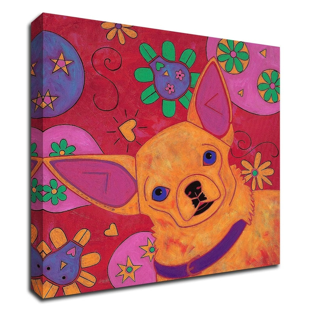 Bandito Mexicano by Angela Bond - Premium Canvas Wall Art Print, Ready to Hang - Perfect for Living Room, Bedroom & Office Decor