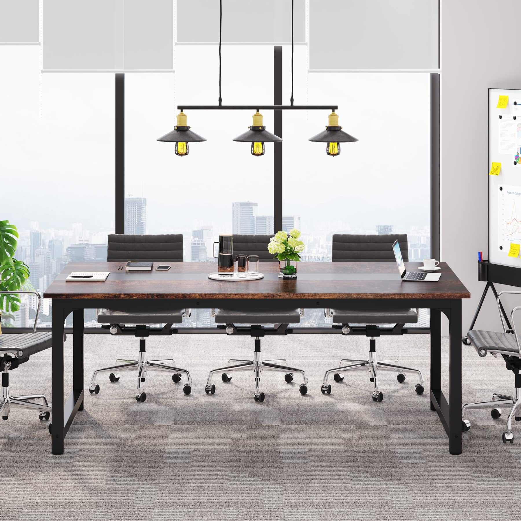 Tribesigns 6FT Conference Table - 70.8