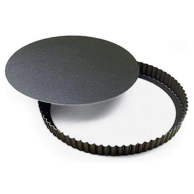 Non-Stick Round Fluted Tart Molds - 9 Inch Premium Baking Pans for Perfect Pies, Quiches & Desserts | Dishwasher Safe & Easy Release for Home Bakers & Professional Chefs