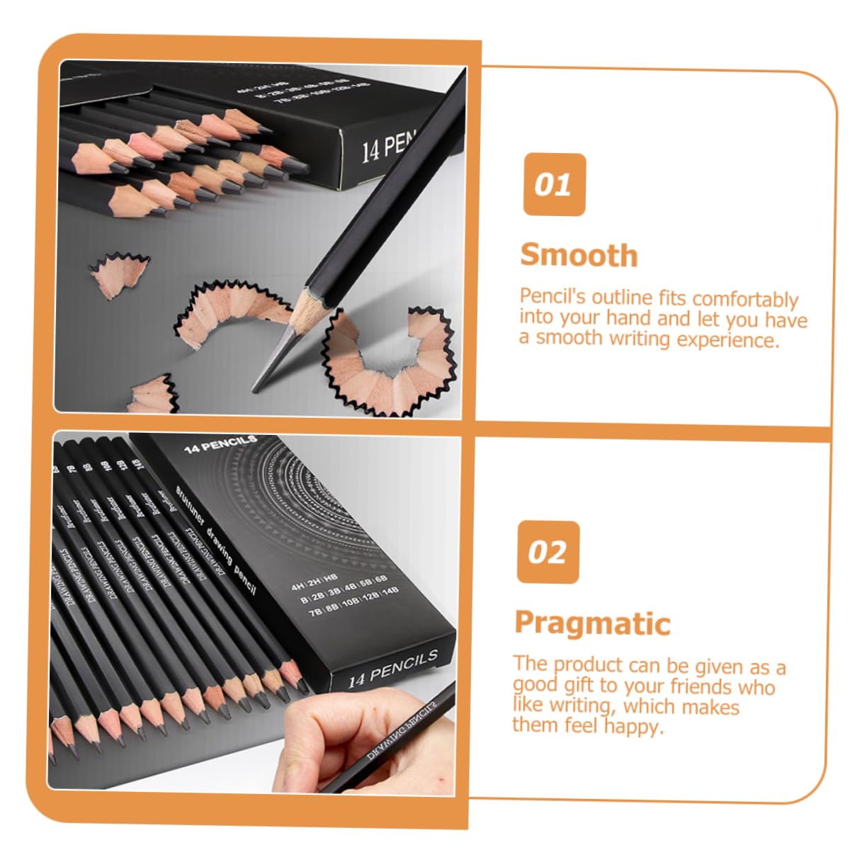 TEHAUX 28-Piece Professional Sketching Pencil Set - Graphite Drawing Pencils for Artists, Beginners & Students - Perfect for Sketching, Shading & Art Projects - Portable Art Supplies for Studio & Outdoor Use