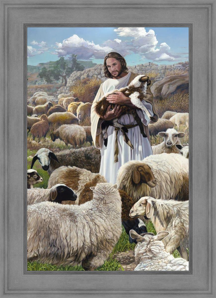 Finding The One By Liz Lemon Swindle - Inspirational Christian Art Print for Home, Office & Gift Giving - Perfect for Weddings, Anniversaries & Spiritual Decor