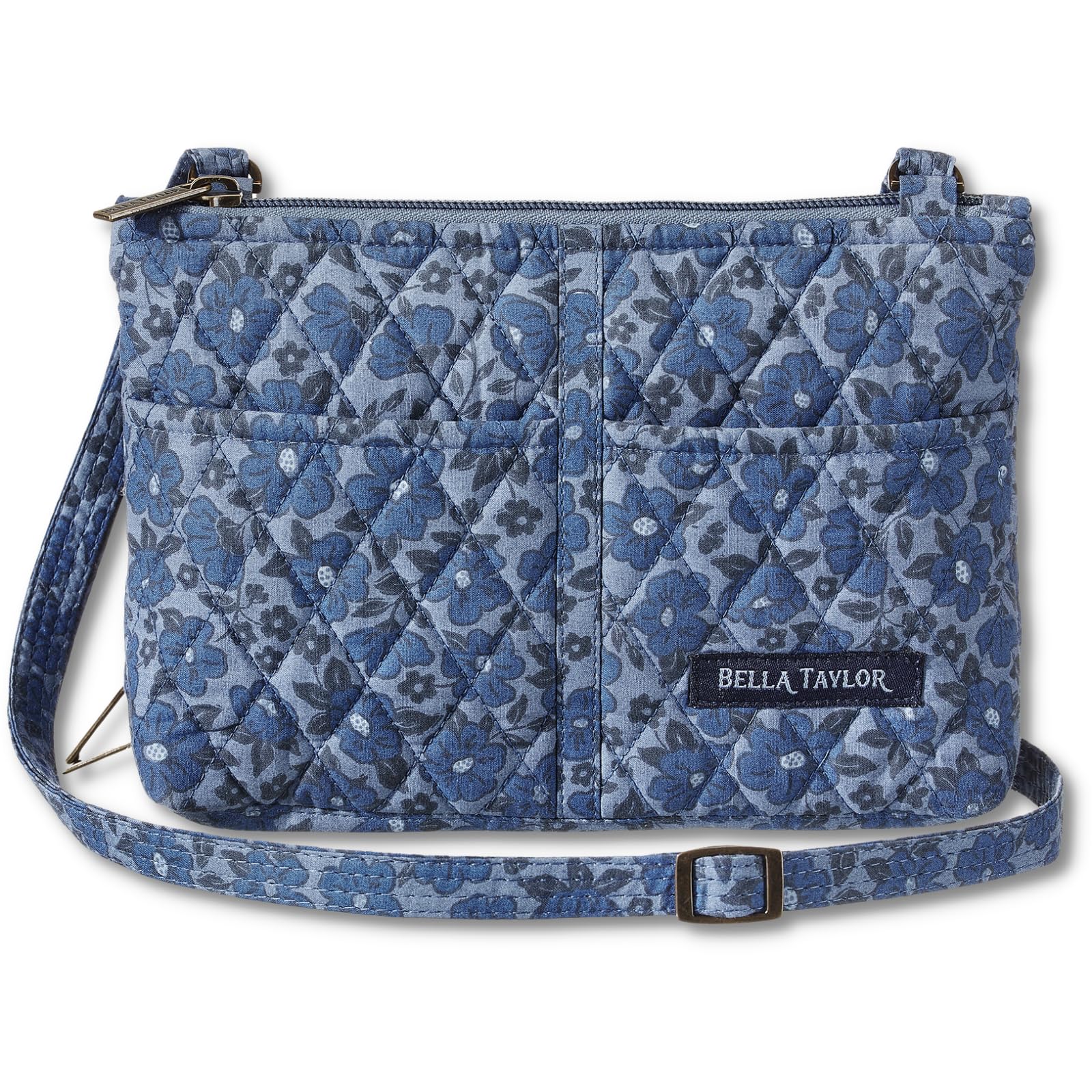 Bella Taylor Essentials Crossbody Purse with Built-In Wallet - Stylish & Functional Women's Handbag for Daily Use, Travel, and Shopping
