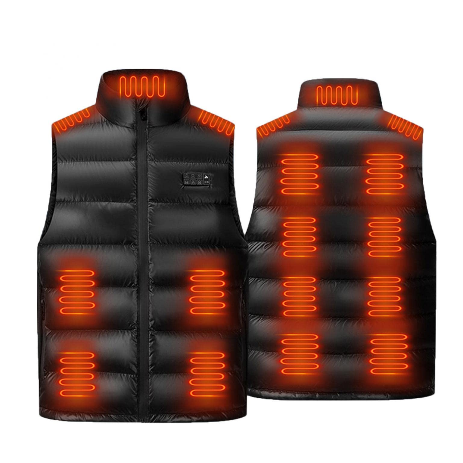Heated Jackets for Men - Electric Heated Vest for Motorcycle, Fishing & Golf - Winter Warmth Gear for Outdoor Activities