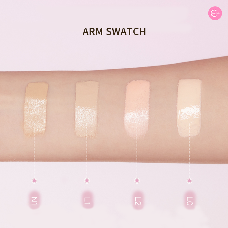 MARCHARE Water Veil Concealer - Full Coverage Liquid Concealer for Dark Circles & Blemishes - Perfect for Everyday Makeup & Photo Shoots