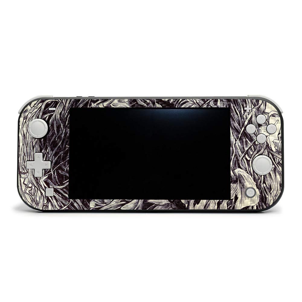 Premium Carbon Fiber Skin for Nintendo Switch Lite - Protective & Durable Textured Cover | Easy to Apply & Remove | Made in USA | Perfect for Gaming, Travel & Customization