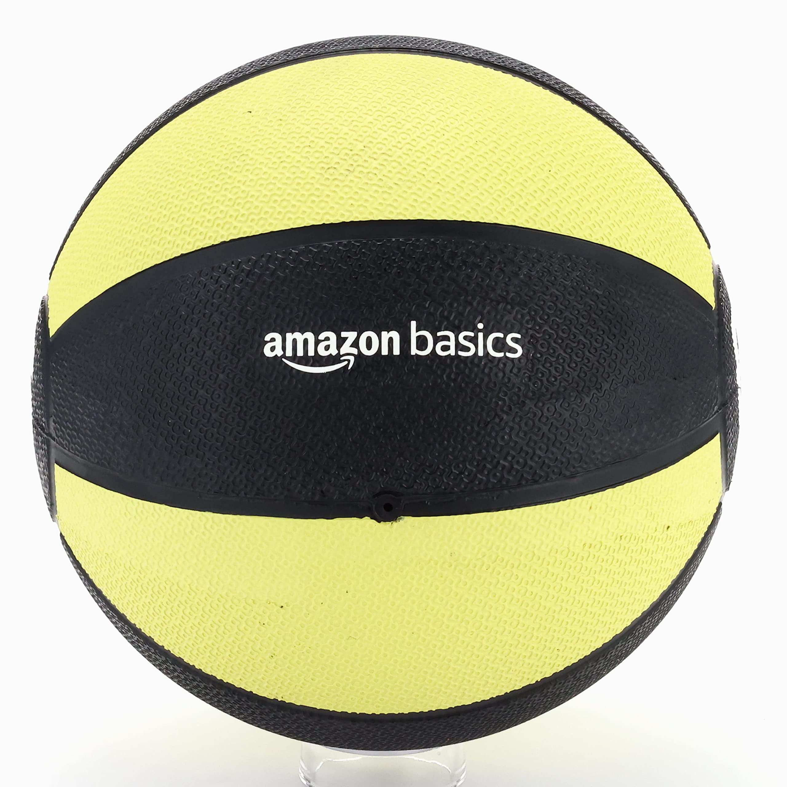 Amazon Basics Weighted Medicine Ball - 6-30 lbs for Strength Training, CrossFit, Yoga & Home Gym Workouts - Durable Rubber Coating for Grip & Safety - Perfect for Fitness, Rehabilitation & Sports Training