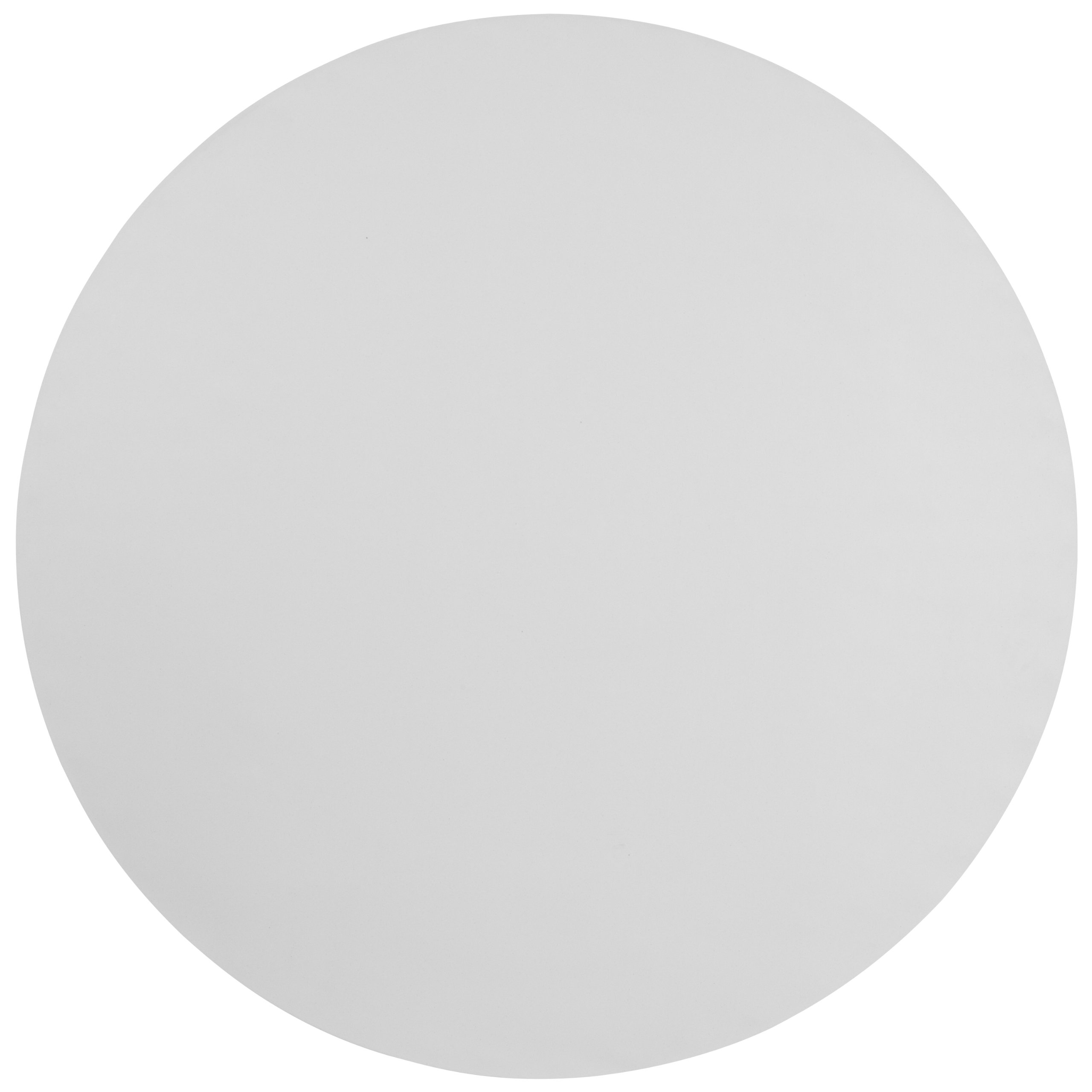 Flash Furniture Kathryn 6-Foot Round Plastic Folding Table - Portable Banquet Table for Indoor & Outdoor Events, Parties, Picnics & Camping - White