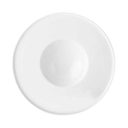 Ariane 020666 Privilege Gourmet Pasta Plate - 10 oz. Ceramic Dinner Plate Set of 6 - Elegant Tableware for Italian Cuisine, Fine Dining & Home Entertaining